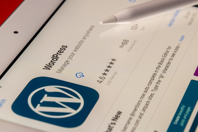 Picture of WordPress download screen